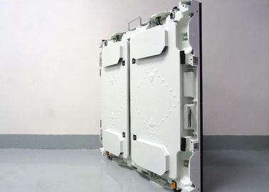 Farbenreicher LED Bildschirm P8 im Freien mit weißem Aluminiumkabinett
