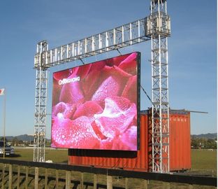 Stadiums-Ereignis-farbenreiche geführte Anzeige im Freien P4.81 - P8 Druckguss-Aluminium-Kabinett