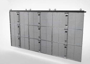 Schnelle Installation transparente LED-Anzeigen-durchschnittliche Leistungsaufnahme 400W/M2
