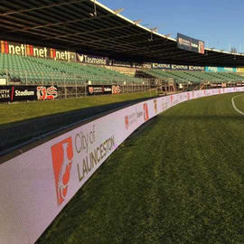 Pixel-Neigung im Freien SPCC Stadions-Umkreis LED-Anzeigen-6mm/Magnesium-Legierungs-Kabinett-Material