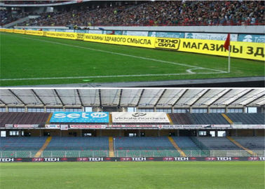 Stadions-Umkreis LED-Anzeigen-einzigartiges Neigungs-Winkel-Entwurfs-Augen-Fangen des Fußball-P10