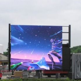 SMD geführte Wand-Bildschirmanzeige im Freien, geführte Videodarstellung P6 P8 P10 1R1G1B annoncierend