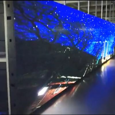 SMD geführte Wand-Bildschirmanzeige im Freien, geführte Videodarstellung P6 P8 P10 1R1G1B annoncierend