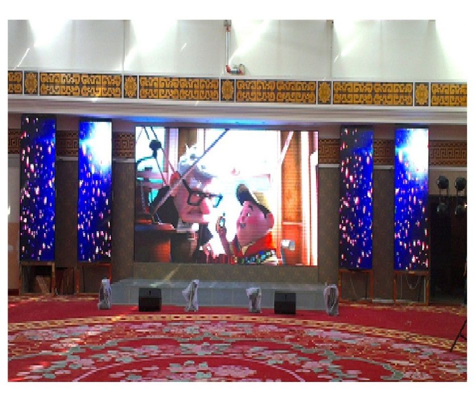 Helligkeits-Mietentwurf der Hochleistungs-P6 Innen-LED Videoder wand-3500cd/sqm