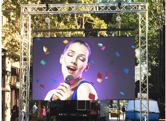 Miet-P3.91, das LED-Bildschirm Fernsehvideowand-Brett im Freien annonciert